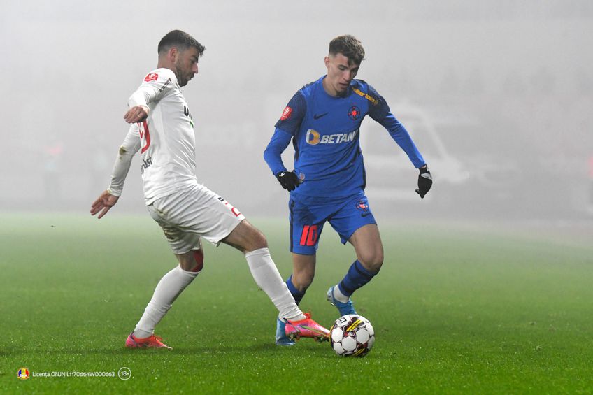 FC Hermannstadt, înfrângere cu FCSB. Sibiul a pierdut cu 3-0 (video)