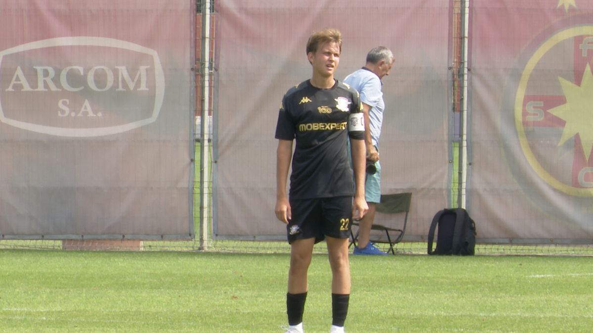 Cu Șucu jr. căpitan în centrul apărării, Rapid a fost spulberată de FCSB în Liga de Tineret » Cum s-a mișcat fiul patronului giuleștean