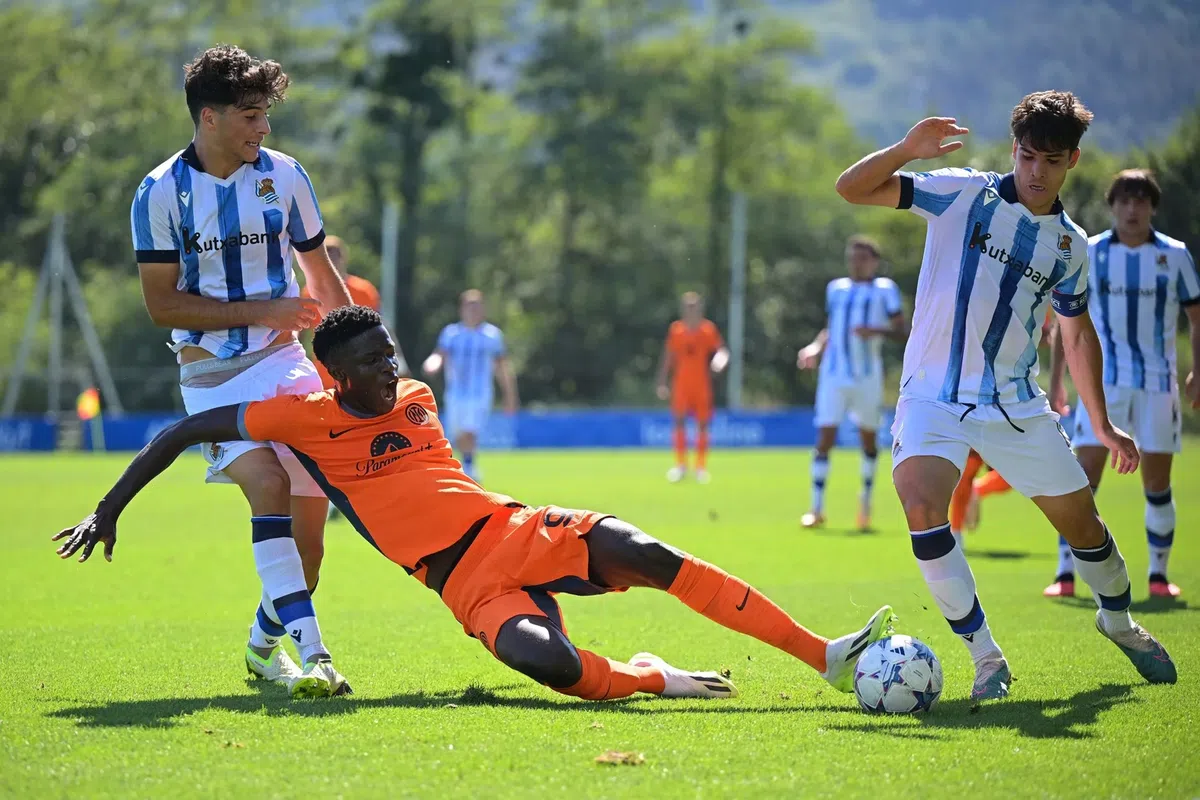 Real Sociedad U19 - Inter U19 » Echipa lui Cristi Chivu, egalată în minutul 90 în grupele Youth League.  Foto: inter.it