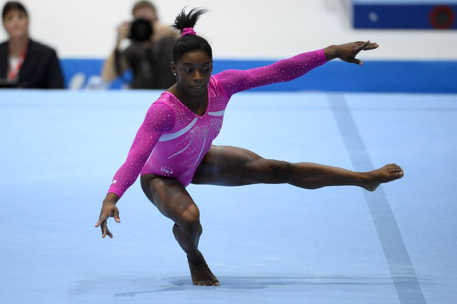 Americanca Simone Biles, cvadruplă campioană olimpică, se întoarce pe scena mondială