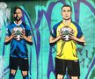 Neymar și Cristiano Ronaldo, pictați în afara San Siro. 
Foto: Instagram @alexsandropolombo