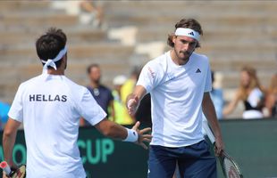 Grecia lui Stefanos Tsitsipas este adversara României în Cupa Davis