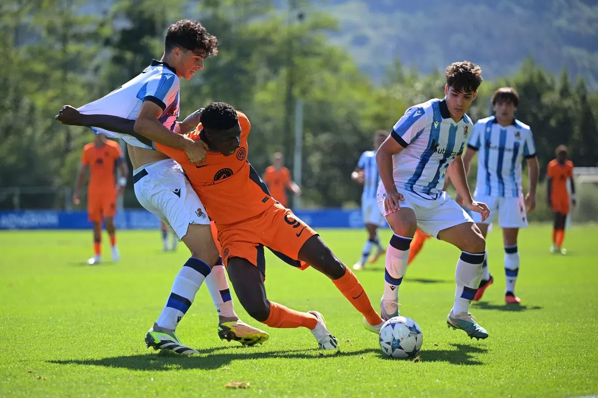 Real Sociedad U19 - Inter U19 » Echipa lui Cristi Chivu, egalată în minutul 90 în grupele Youth League.  Foto: inter.it