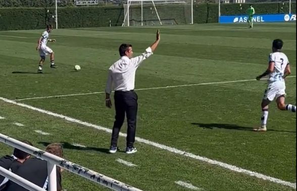 Cum a fost surprins Chivu pe margine, la meciul din UEFA Youth League: „Acest stil mi se pare insuportabil”