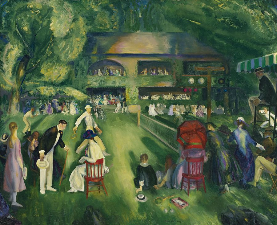 Povestea pictorului George Bellows, artist pe teren la baschet și baseball, pe pânză la tenis și box: „Nu știu nimic despre box. Pictez doi bărbați care încearcă să se omoare unul pe celălalt”