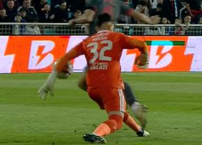 Gafă uriașă în Oțelul - Dinamo. Ce a putut să facă portarul echipei lui Dorinel Munteanu