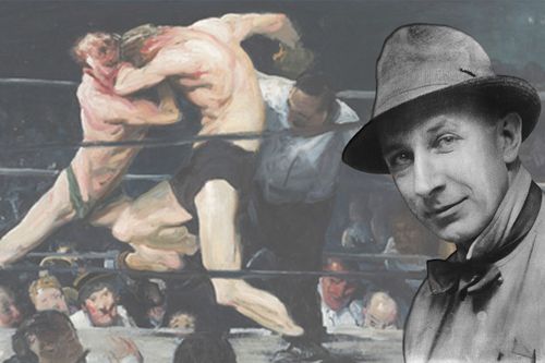 George Bellows, recunoscut pentru picturile sale repezentând ringul de box