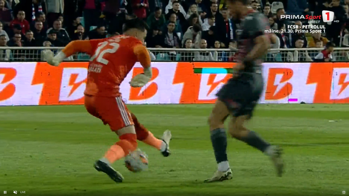 Gafă uriașă în Oțelul - Dinamo. Ce a putut să facă portarul echipei lui Dorinel Munteanu