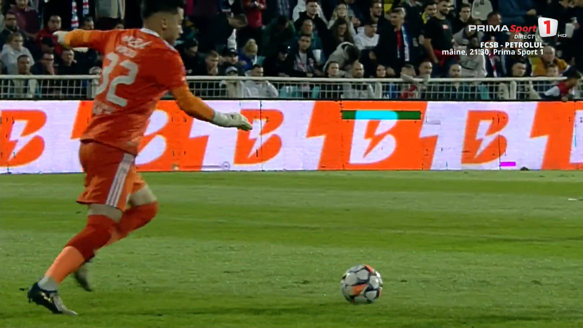 Gafă uriașă în Oțelul - Dinamo. Ce a putut să facă portarul echipei lui Dorinel Munteanu