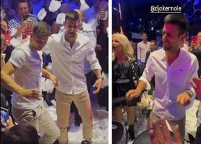 Djokovic și Dimitrov au petrecut până dimineața în club, pe ritmuri balcanice