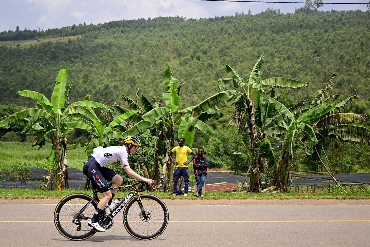 Imagini spectaculoase din Rwanda, de la Campionatele Mondiale de ciclism pe șosea
