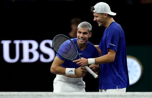 Echipa Europei conduce, 3-1 după prima zi a Laver Cup » Carlos Alcaraz, urmărit din tribună de Bill Gates și baschetbaliștii de la Golden State Warriors