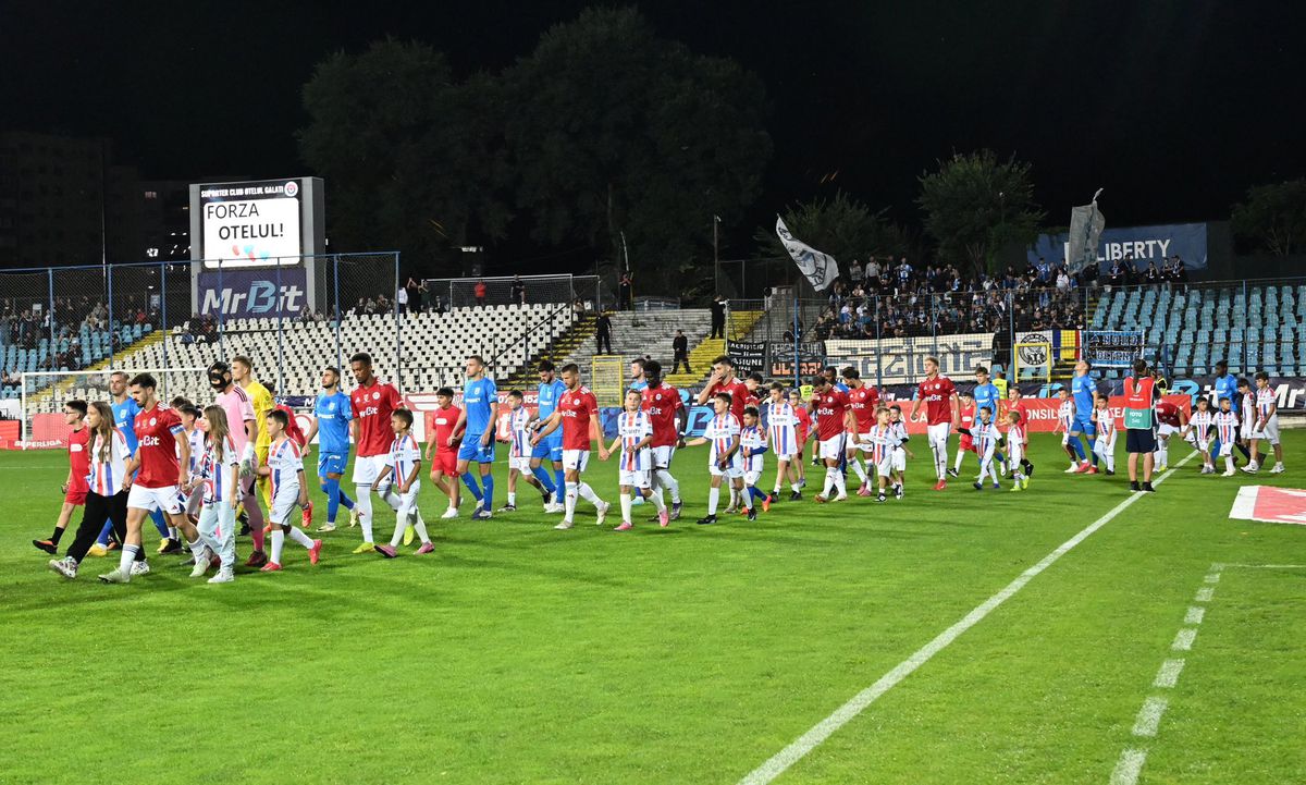 Oțelul - Universitatea Craiova, etapa #10 din Superliga / foto: Facebook UCV