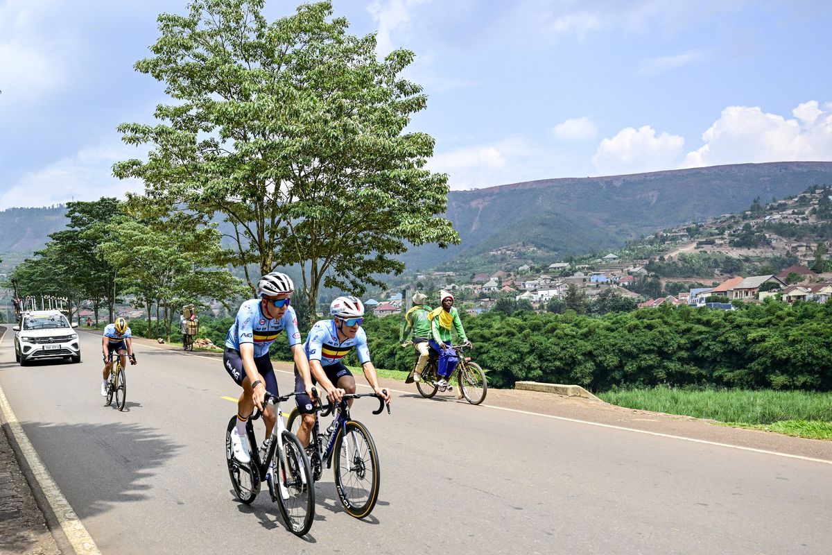 Imagini spectaculoase din Rwanda, de la Campionatele Mondiale de ciclism pe șosea