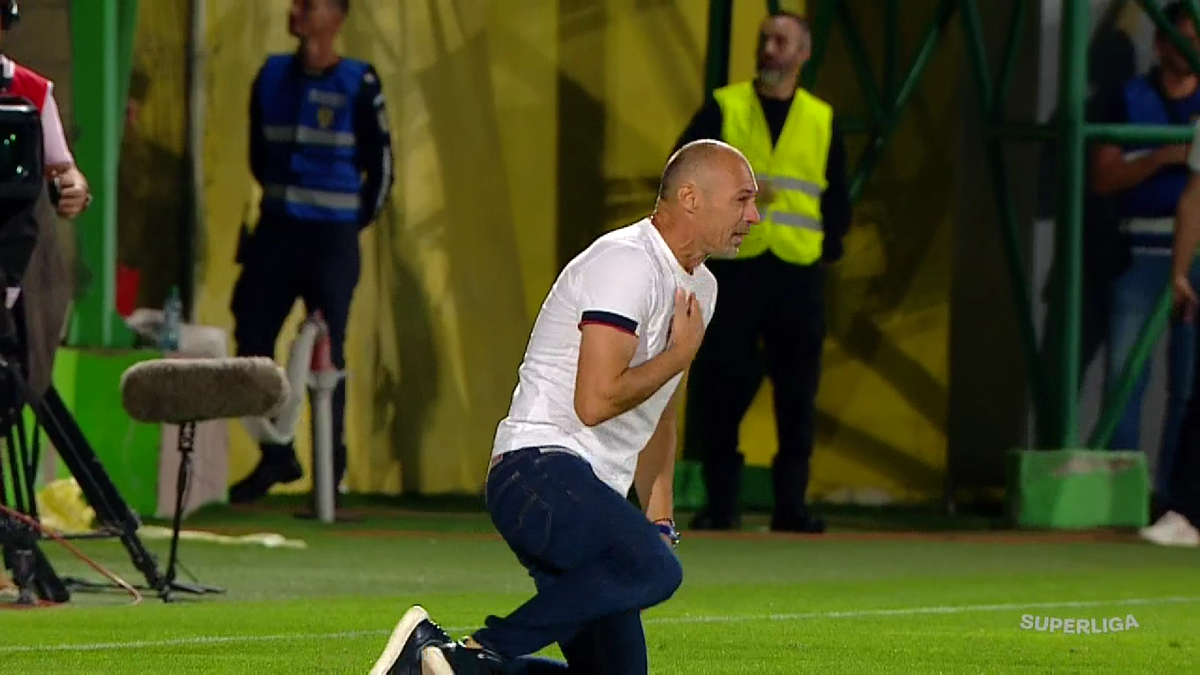 Bogdan Andone a început să plângă, după FC Argeș - U Cluj: „A fost o atmosferă apăsătoare”