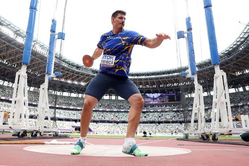 Alin Firfirică în calificările de la aruncarea discului la CM 2025 Foto: Guliver/GettyImages