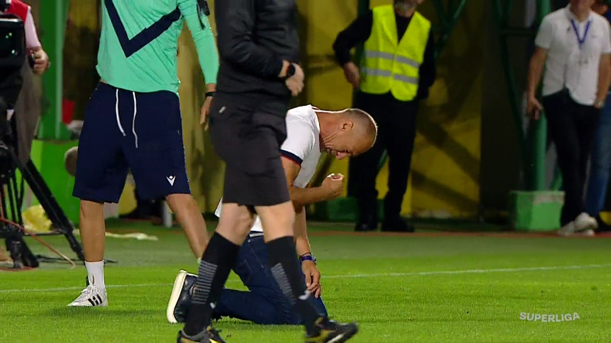 Bucuria lui Bogdan Andone după FC Argeș - U Cluj