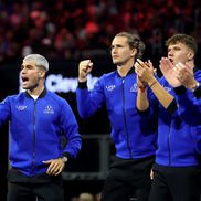 Carlos Alcaraz, Alexander Zverev, Jakub Mensik la Laver Cup 2025 Foto: Laver Cup
