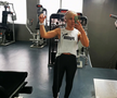 Ionela Sapariuc, la sala de fitness