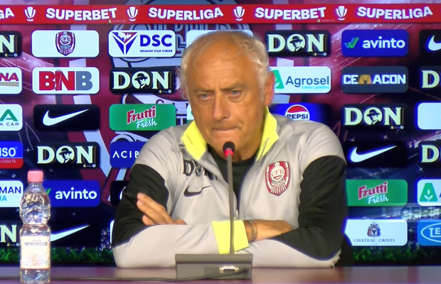Andrea Mandorlini, anunț despre Louis Munteanu înainte de derby-ul Clujului: „Mi-ar plăcea să fie cu noi”