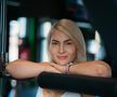 Ionela Sapariuc, la sala de fitness