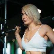 Ionela Sapariuc, la sala de fitness