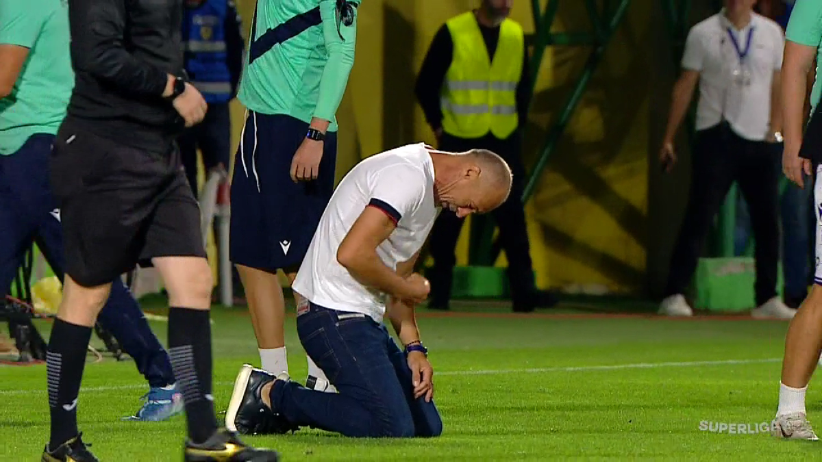 Bogdan Andone a început să plângă, după FC Argeș - U Cluj: „A fost o atmosferă apăsătoare”