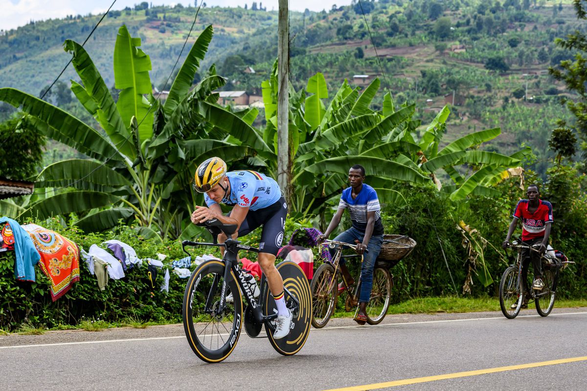 Imagini spectaculoase din Rwanda, de la Campionatele Mondiale de ciclism pe șosea