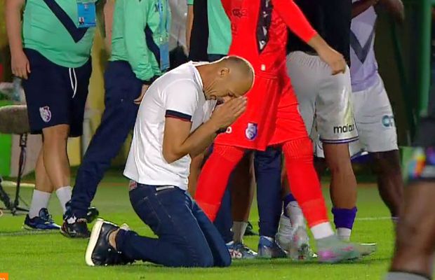 Bogdan Andone a început să plângă, după FC Argeș - U Cluj: „A fost o atmosferă apăsătoare”