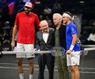 Reilly Opelka, Rod Laver, John McEnroe și Casper Ruud la Laver Cup 2025 Foto: Laver Cup