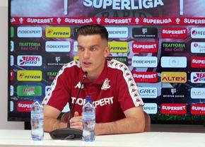 Întrebarea despre FCSB l-a încurcat pe rapidistul Aioani: „Bineînțeles, nu știu ce să zic”