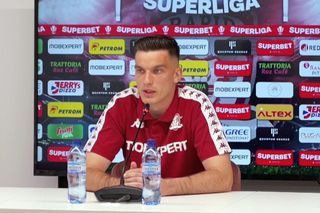 Întrebarea despre FCSB l-a încurcat pe rapidistul Aioani: „Bineînțeles, nu știu ce să zic”