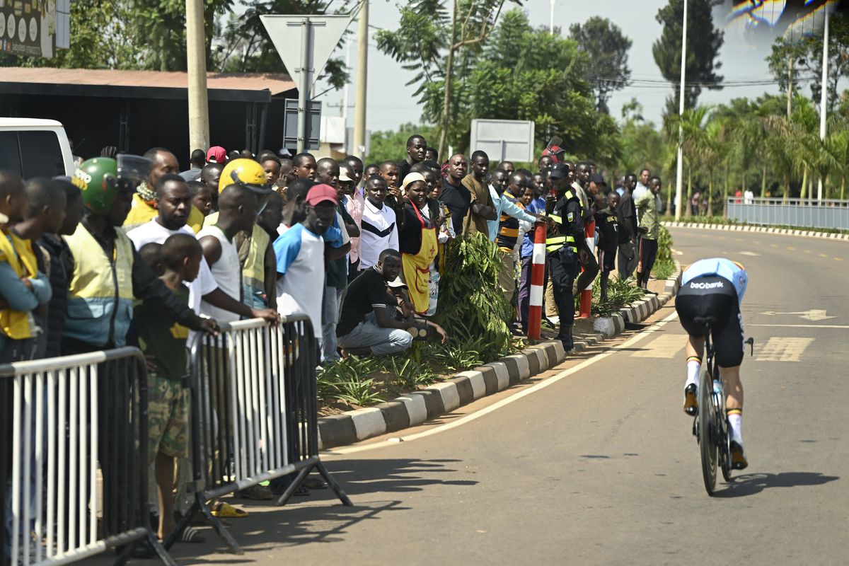 Imagini spectaculoase din Rwanda, de la Campionatele Mondiale de ciclism pe șosea