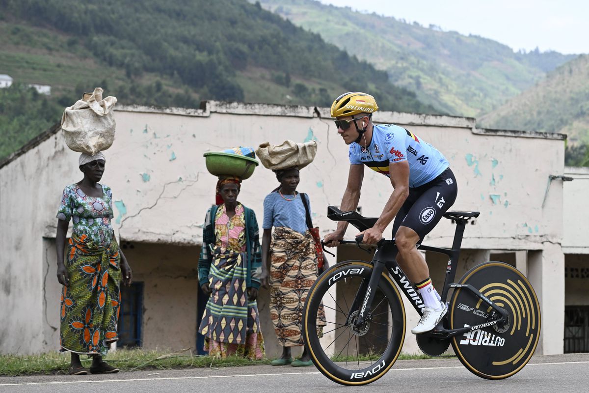 Imagini spectaculoase din Rwanda, de la Campionatele Mondiale de ciclism pe șosea
