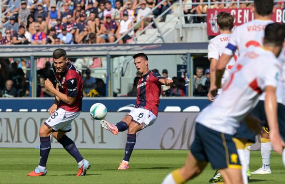 Genoa a pierdut cu Bologna, Nicolae Stanciu a fost rezervă neutilizată