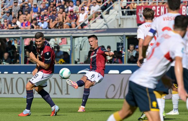 Genoa a pierdut cu Bologna, Nicolae Stanciu a fost rezervă neutilizată