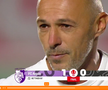 Bucuria lui Bogdan Andone după FC Argeș - U Cluj. FOTO: captură Orange Sport