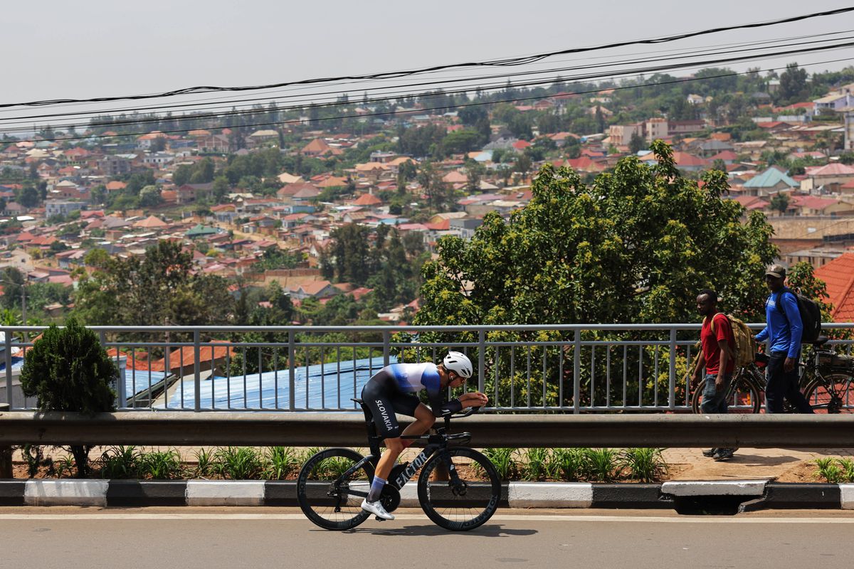 Imagini spectaculoase din Rwanda, de la Campionatele Mondiale de ciclism pe șosea