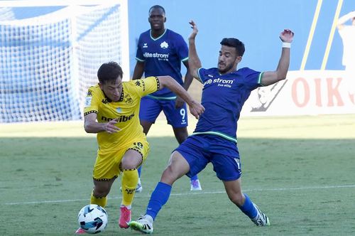 Olimpiu Moruțan s-a accidentat în Kifisia - Aris. FOTO: Instagram @arisfc_official