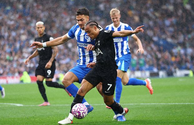 3 statistici tari din ziua de Premier League » Tottenham, Brighton și Crystal Palace au bifat borne speciale: meci cu un singur englez titular