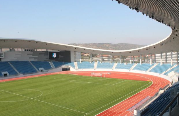 PANDURII TG. JIU - U CLUJ 0-1 // FOTO + VIDEO S-a inaugurat superstadionul din Târgu Jiu » Imagini senzaționale de la primul meci