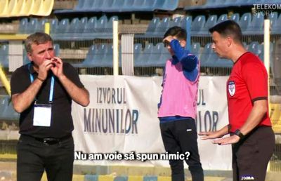 CLINCENI - VIITORUL 0-0 // Hagi a cedat din nou! S-a contrat dur cu arbitrul: „Să tac din gură? N-am voie să spun nimic?”