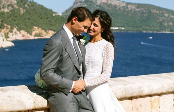 Fotografii oficiale: Rafael Nadal și Maria Francisca Perello au luat ochii tuturor! Imagini splendide cu cei doi miri