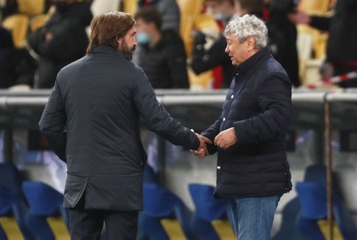 DINAMO KIEV – JUVENTUS 0-2. Pirlo s-a înclinat în fața lui Lucescu: „E persoana care a jucat un rol fundamental în biografia mea”