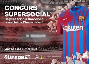 Prinde cea mai tare cotă la Barcelona – Dinamo Kiev și câștigă tricoul catalanilor! Vino pe chat-ul meciului din SuperSocial!