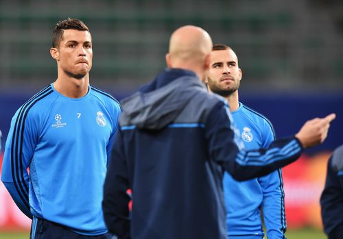 Cristiano Ronaldo a insistat pentru aducerea tehnicianului francez Zidane, foto: Guliver/gettyimages