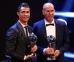 Cristiano Ronaldo și Zinedine Zidane au cucerit 3 Ligi ale Campionilor consecutive împreună, foto: Guliver/gettyimages