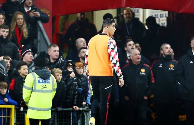 Ronaldo nu a mai suportat » Ce a făcut după ce a văzut că nu va intra în meciul cu Tottenham