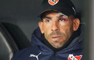 Impresionant! Carlos Tevez a leșinat în casă, dar n-a vrut să lipsească de pe banca tehnică la meciul Independiente - Barracas Central