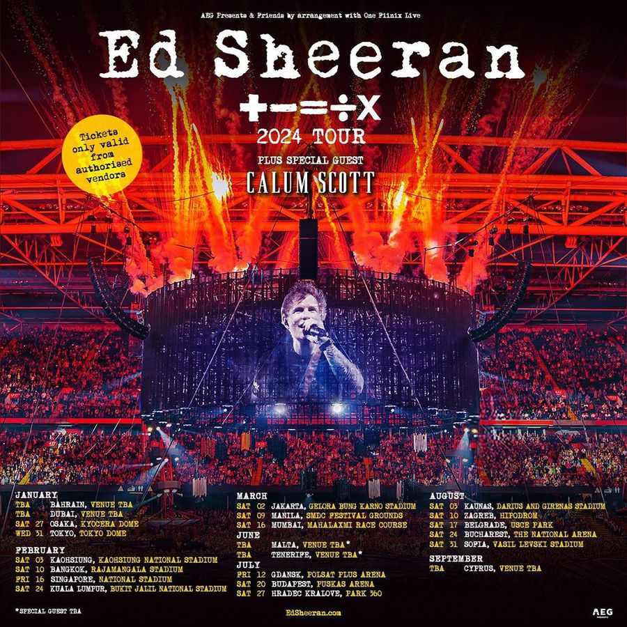 Ed Sheeran va concert pe Arena Națională pe 24 august 2024